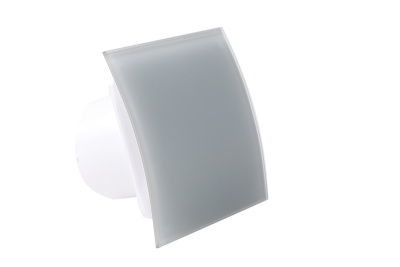 Фото Вентилятор вытяжной Awenta System+ Silent 100H Escudo Glass Bialy Mat / KWS100H-PEG100 в интернет-магазине kupiluki.by