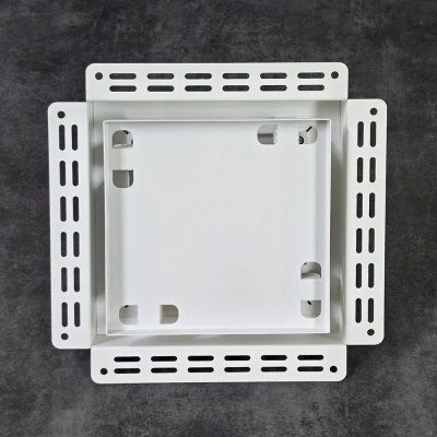 Решетка + вентилятор Keramo-White 200x200 / STILL-B 100CТ (таймер) детальное фото