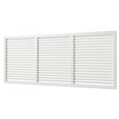 Фото Решетка радиаторная ПВХ белая, 600x1500 в интернет-магазине kupiluki.by