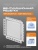 Вентиляционная решетка VRW 200x200 Paint / SILENT 100CZ (белая) детальное фото