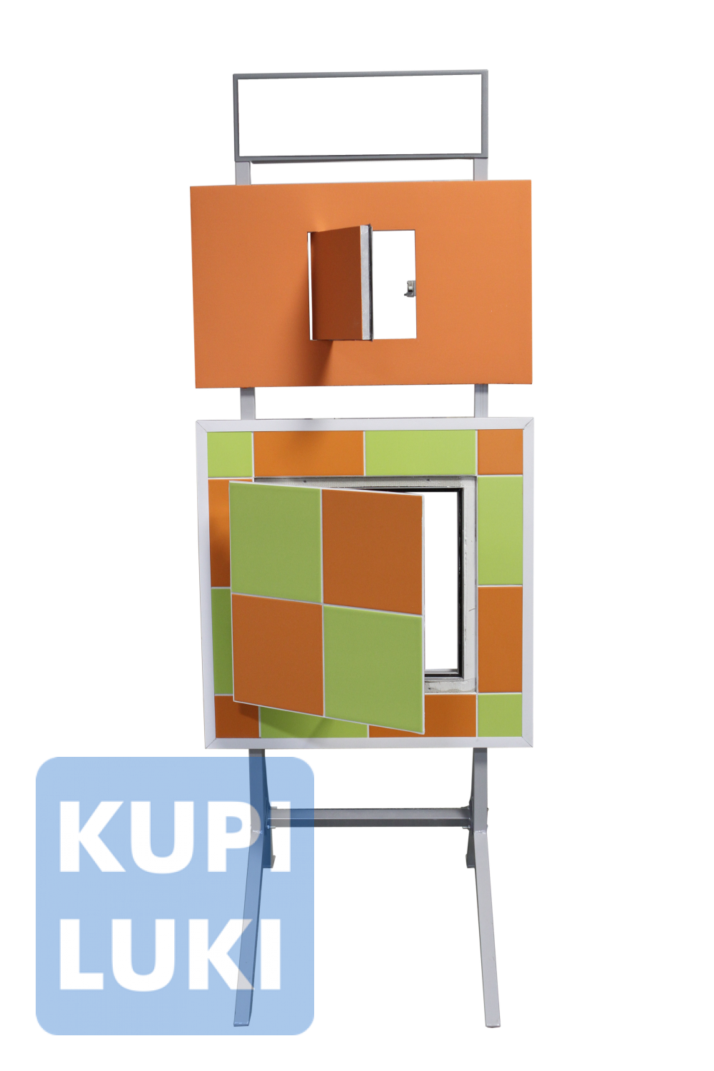 Экспозиторы с люками Практика