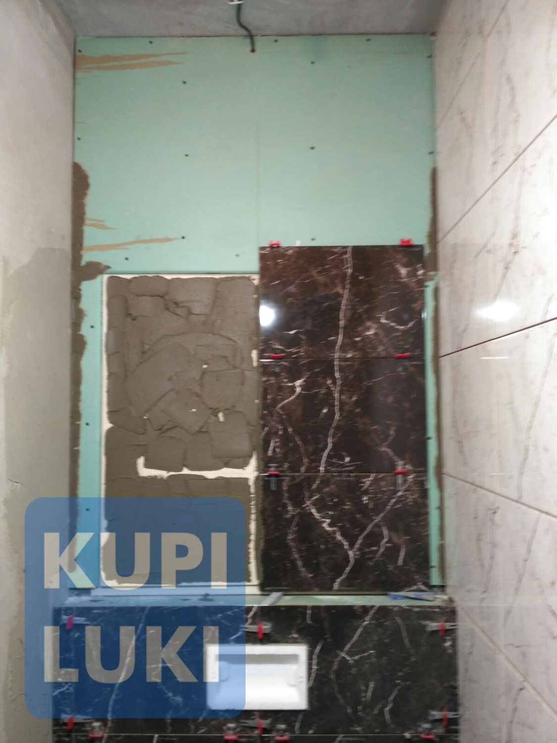 Усиленный стальной люк под плитку Премиум 80х80